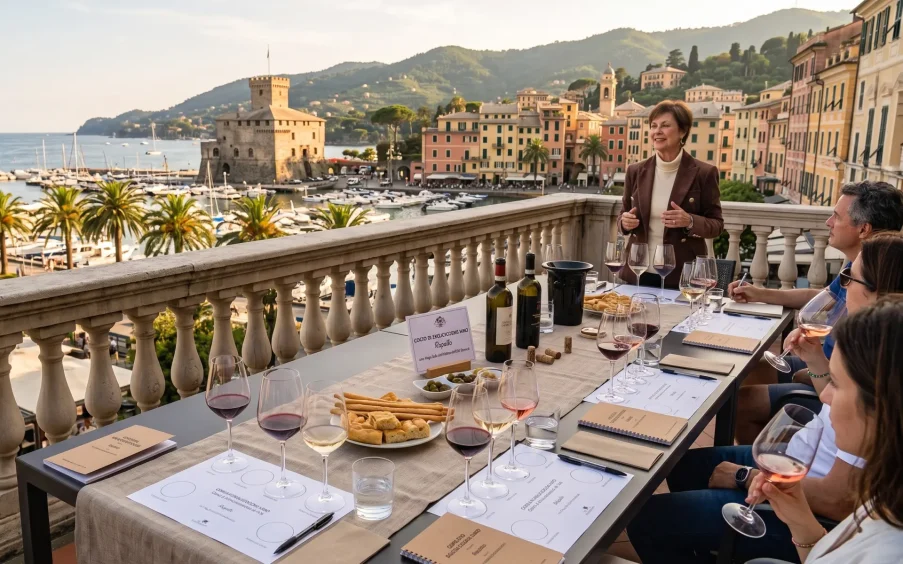Corso di avvicinamento al vino a Rapallo